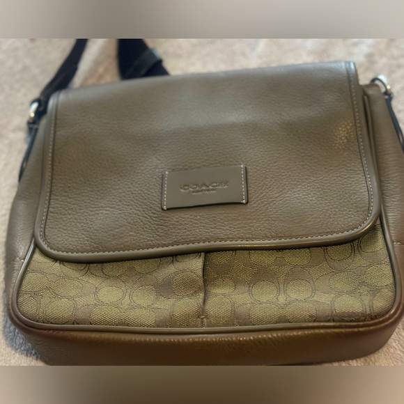 Coach Houston map bag in signature leather (preloved) - Picture 8 of 8